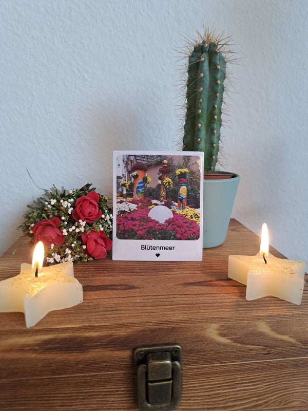 Kunst Pause - Fotomagnet Blütenmeer