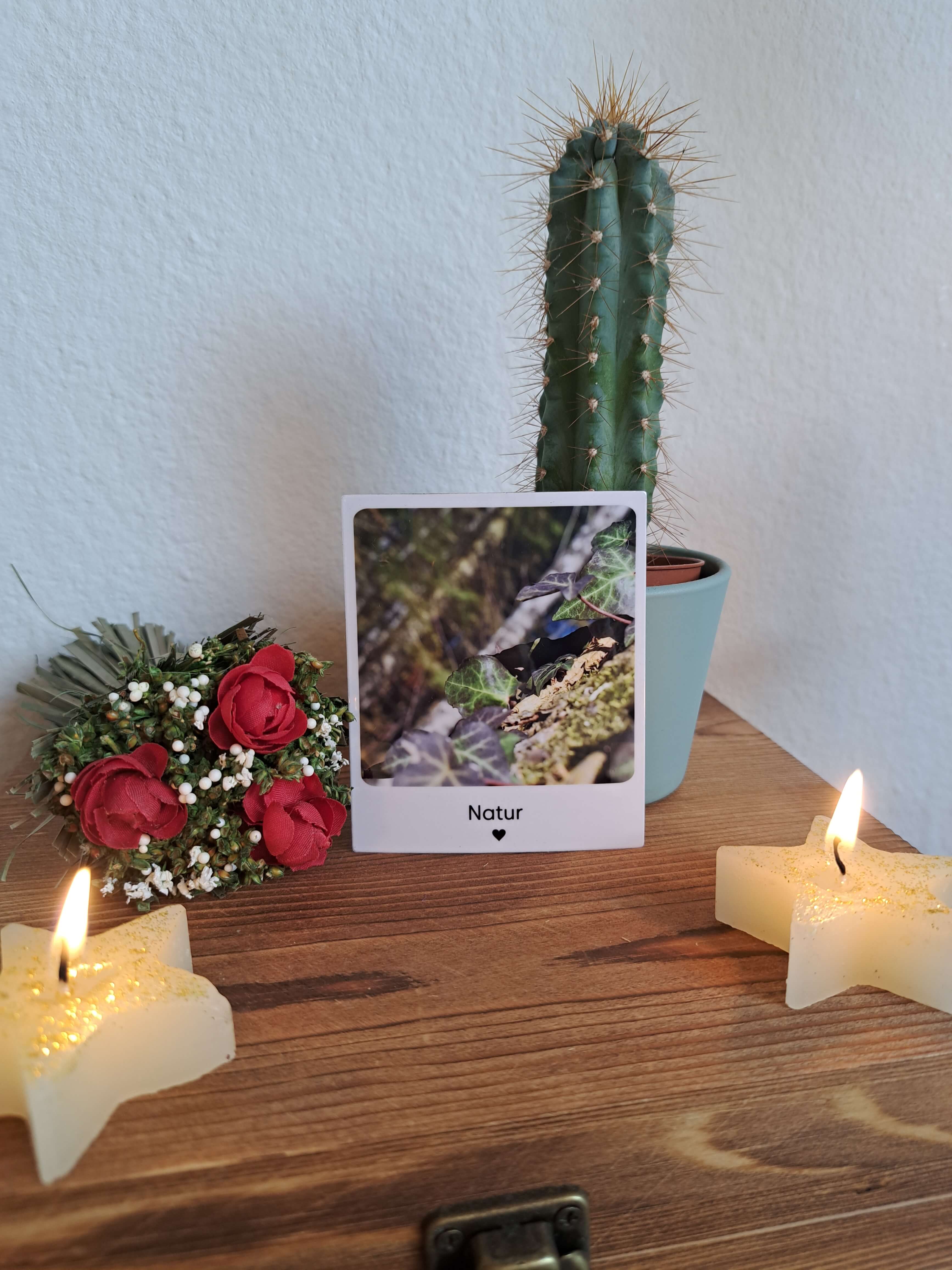 Kunst Pause - Fotomagnet Natur