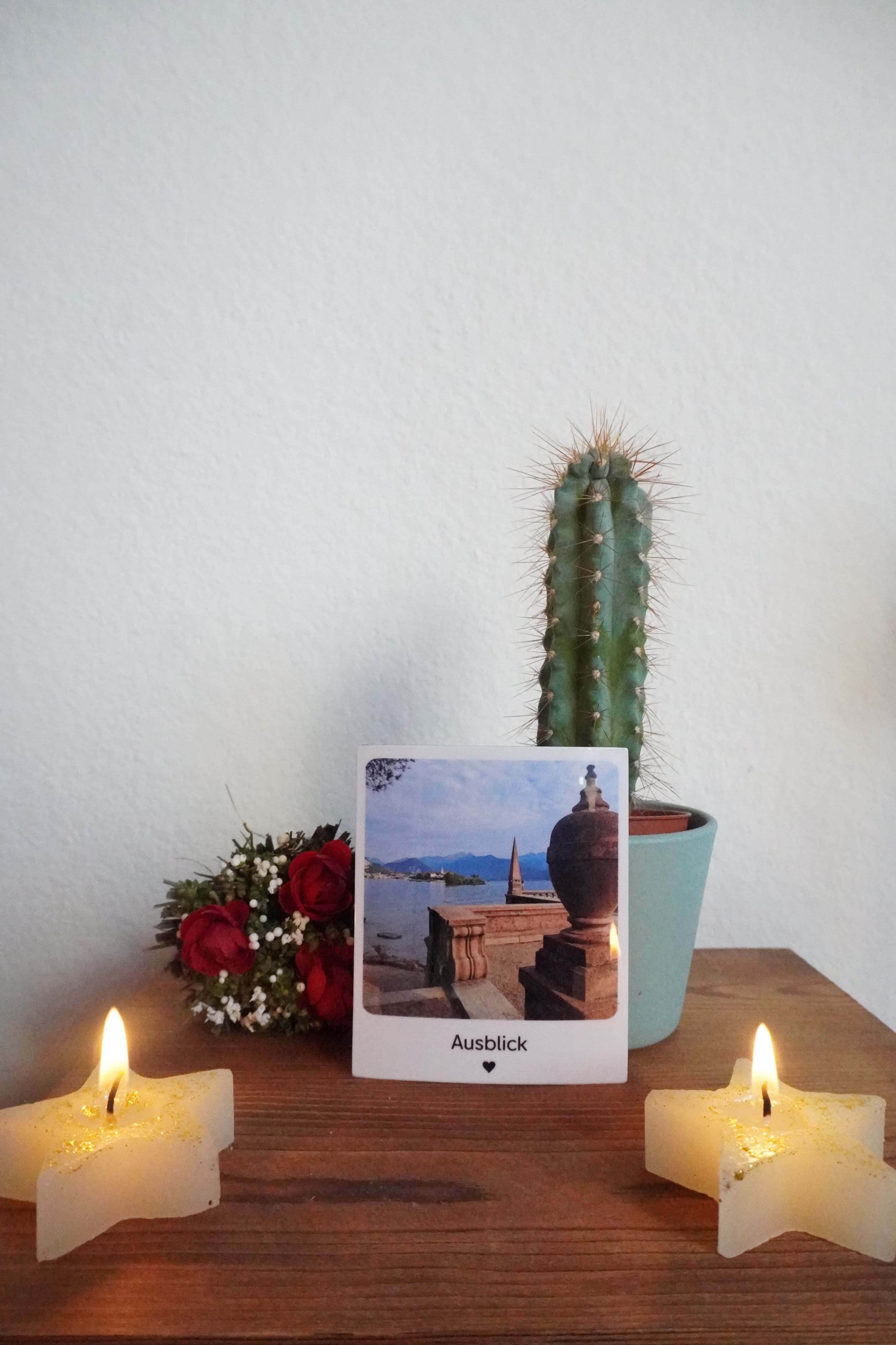 Kunst Pause - Fotomagnet Ausblick