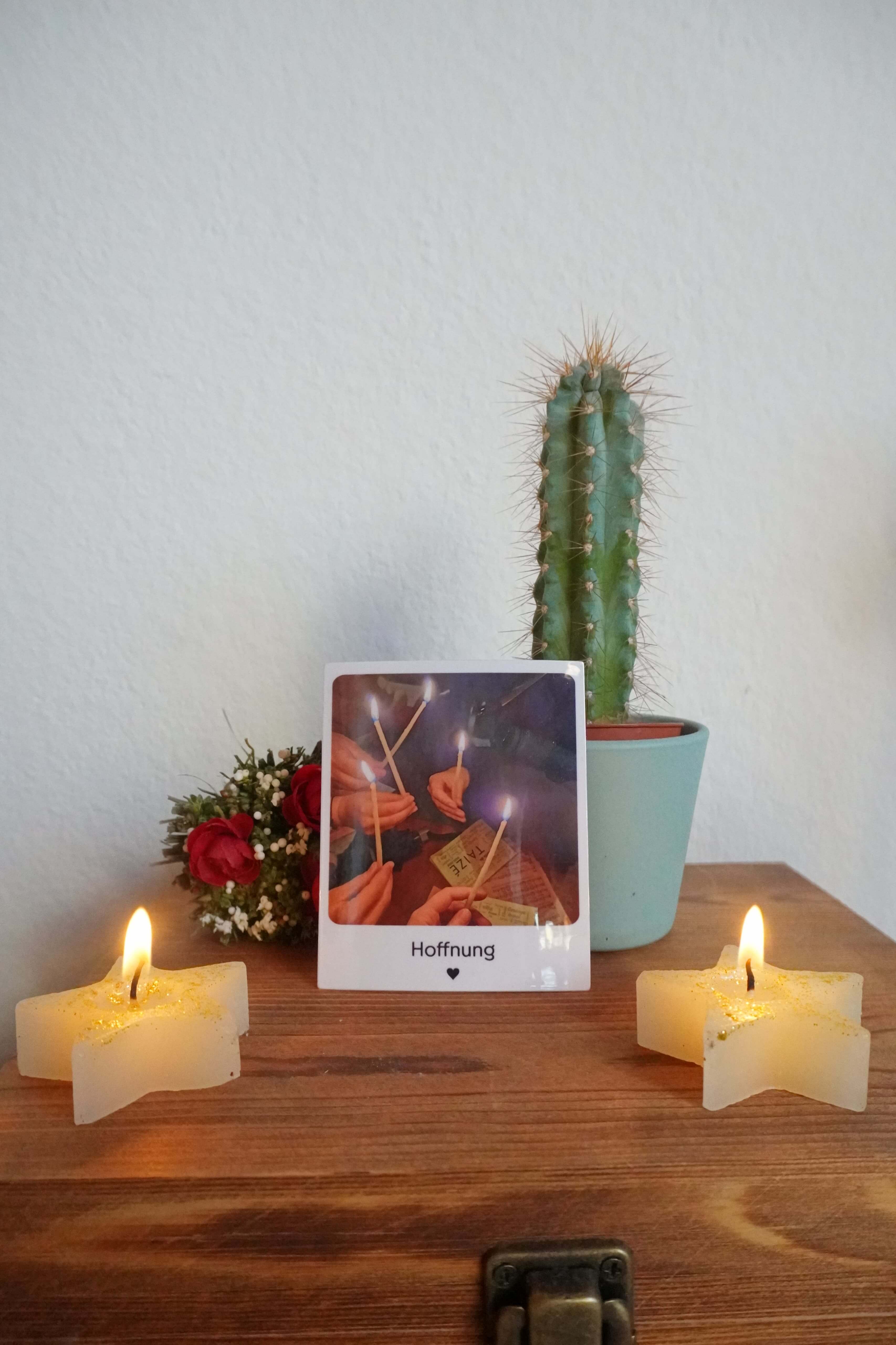 Kunst Pause - Fotomagnet Hoffnung