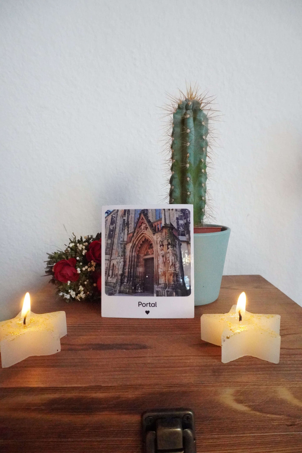 Kunst Pause - Fotomagnet Portal