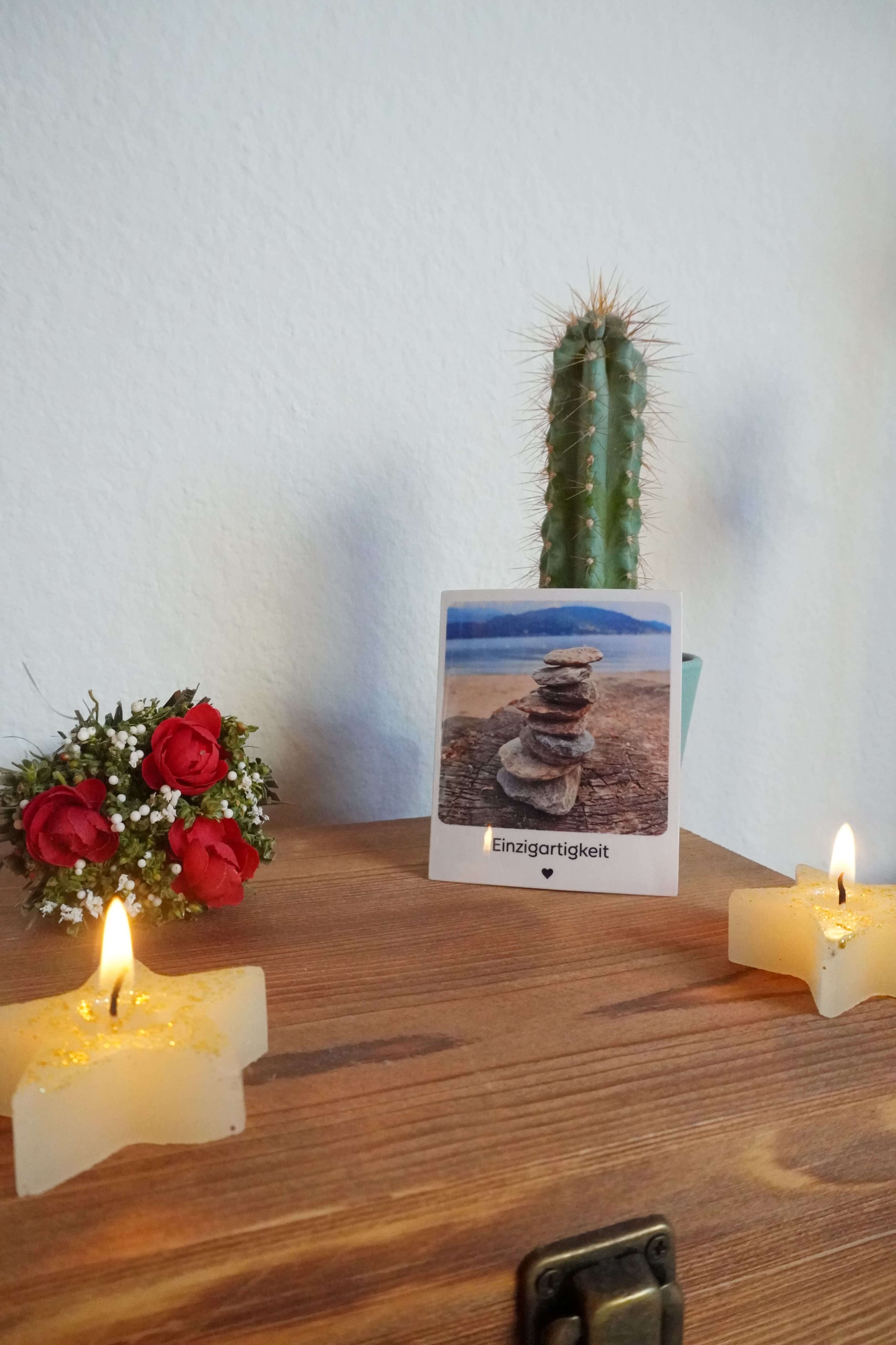 Kunst Pause - Fotomagnet Einzigartigkeit