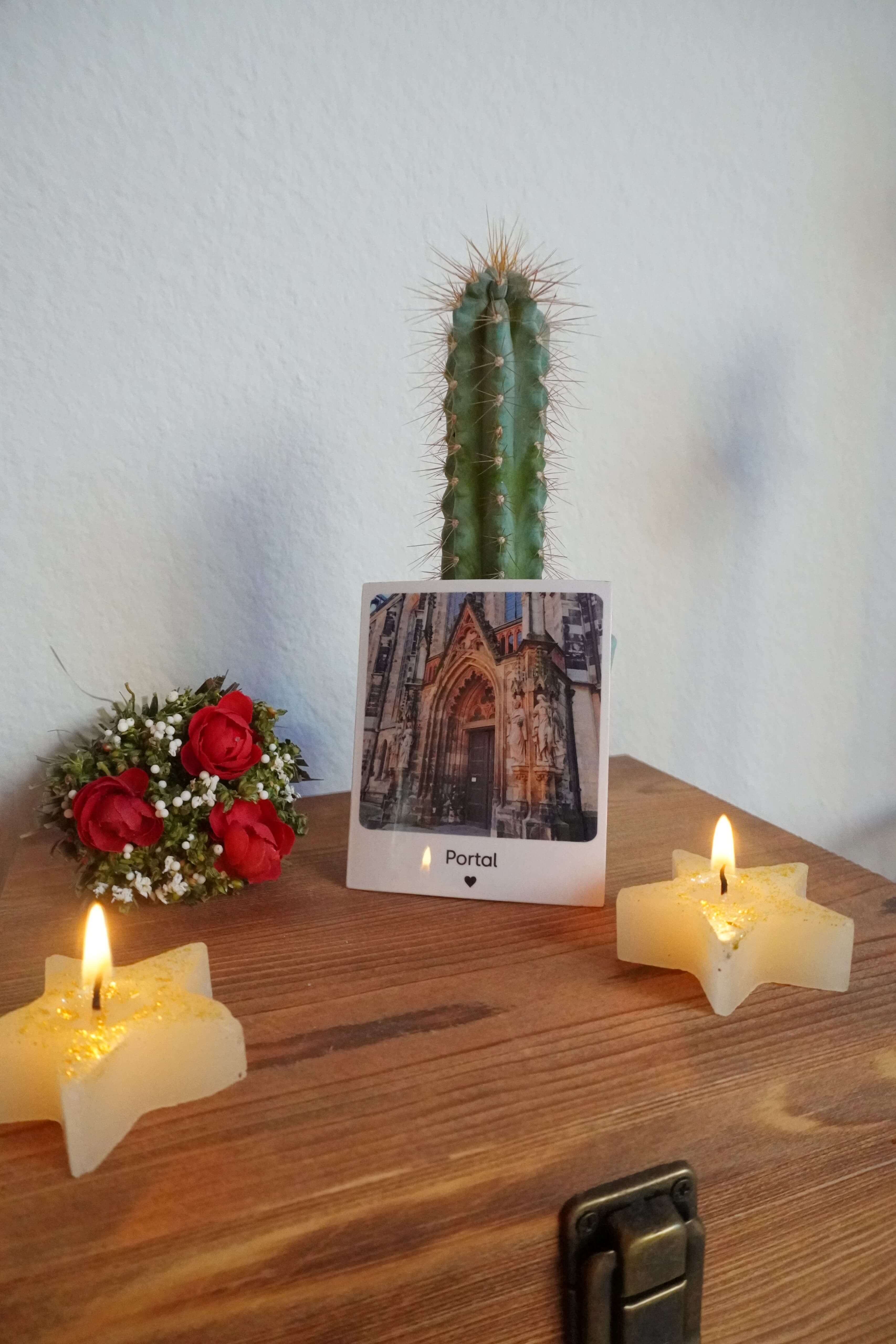 Kunst Pause - Fotomagnet Portal