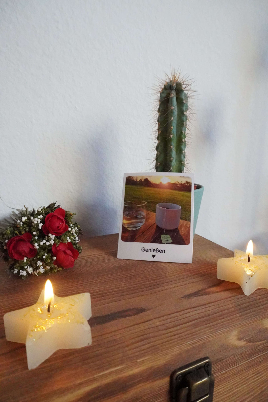 Kunst Pause - Fotomagnet "Genießen"