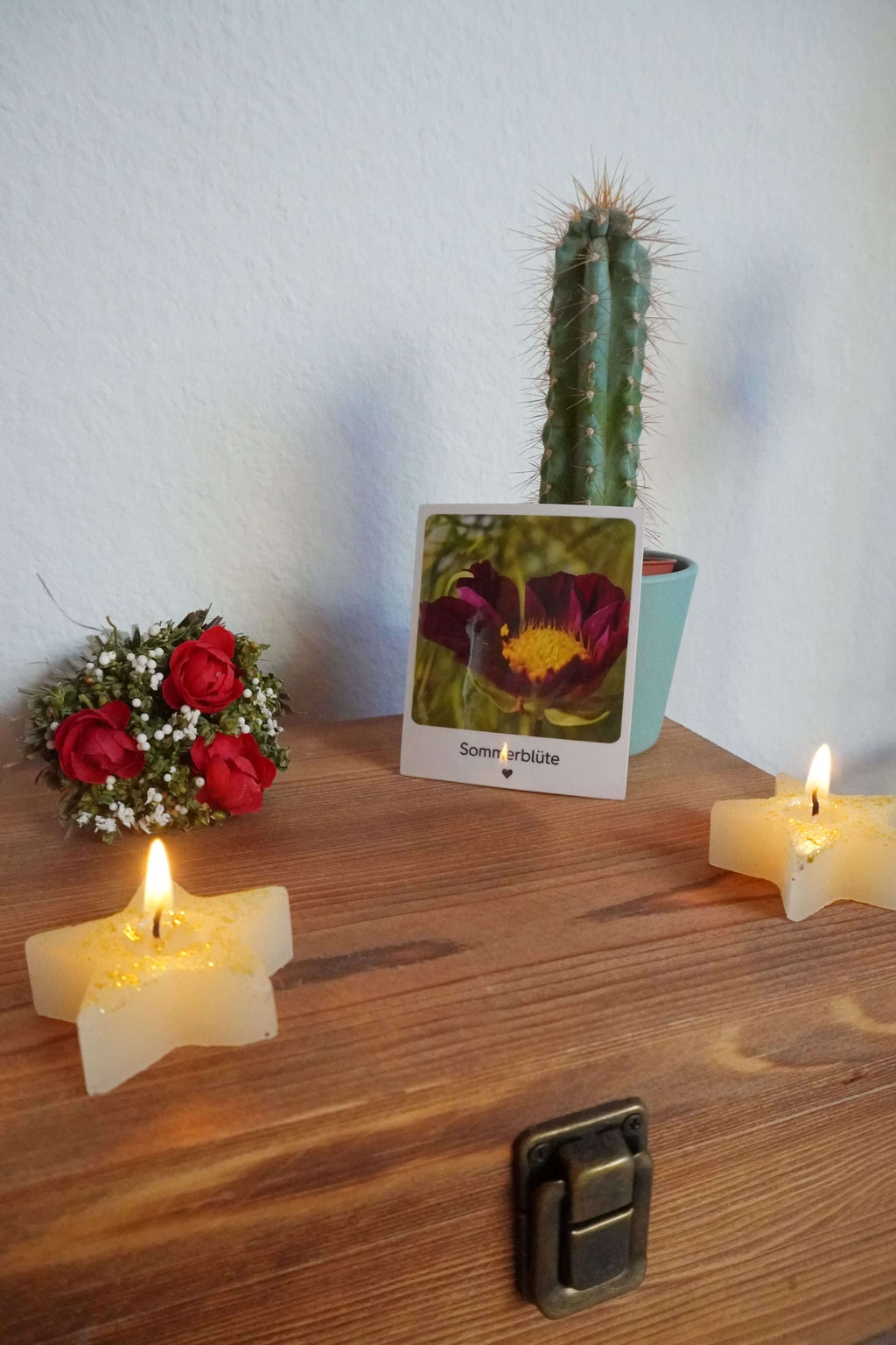 Kunst Pause - Fotomagnet Sommerblüte