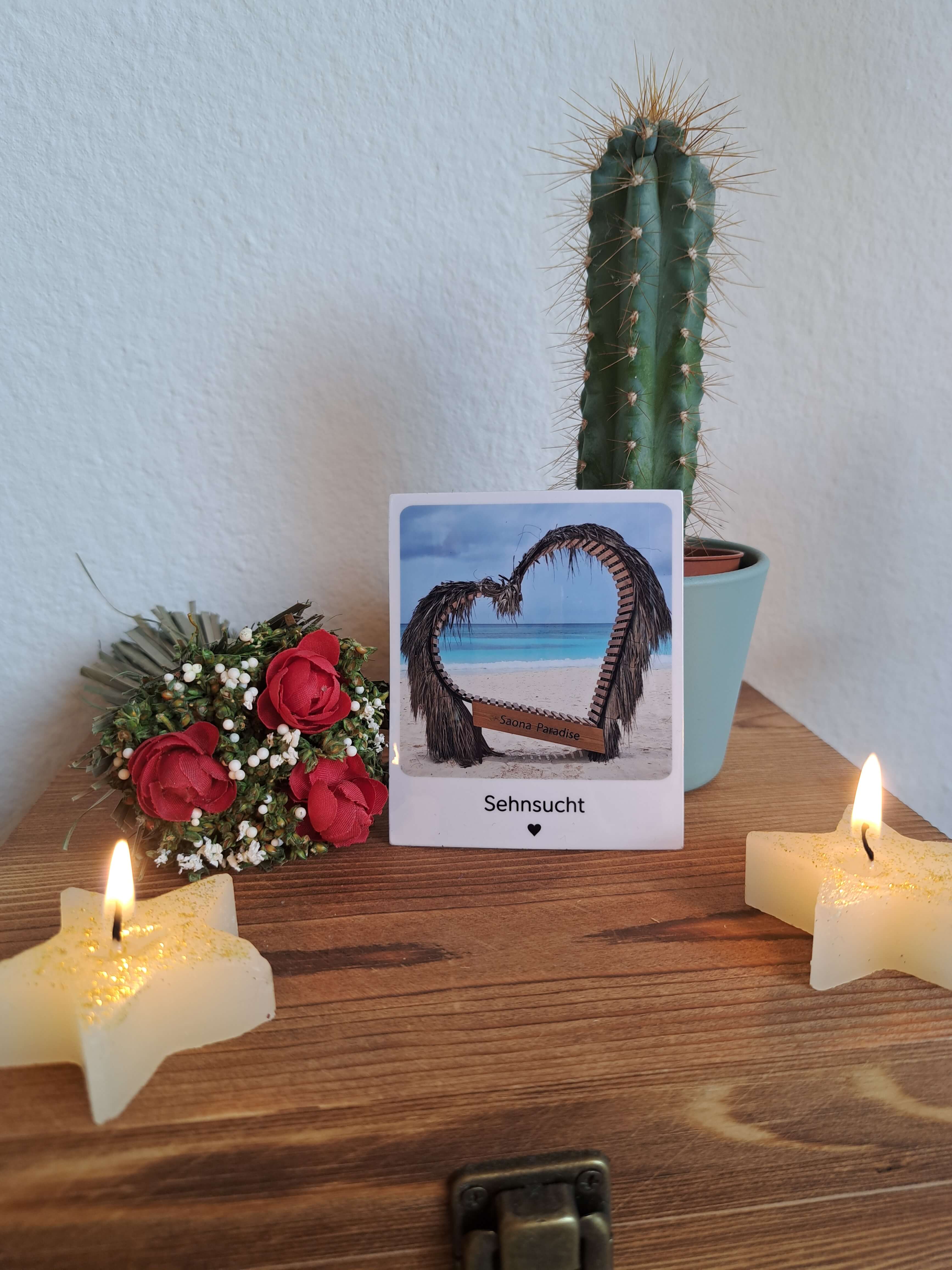 Kunst Pause - Fotomagnet Sehnsucht